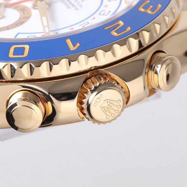 27にち よる 2枚 116688 ホワイト ROLEX（ロレックス）ヨットマスターII 中古