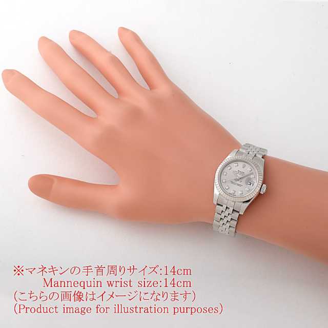 ロレックス デイトジャスト 179174G コマ 179174G シルバー ROLEX（ロレックス）デイトジャスト 10Pダイヤ