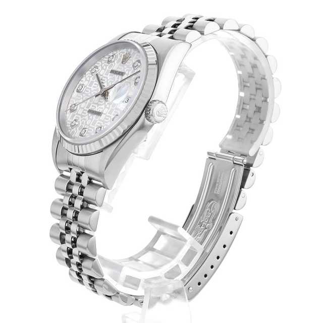 16234G シルバー ROLEX（ロレックス）デイトジャスト 10Pダイヤ