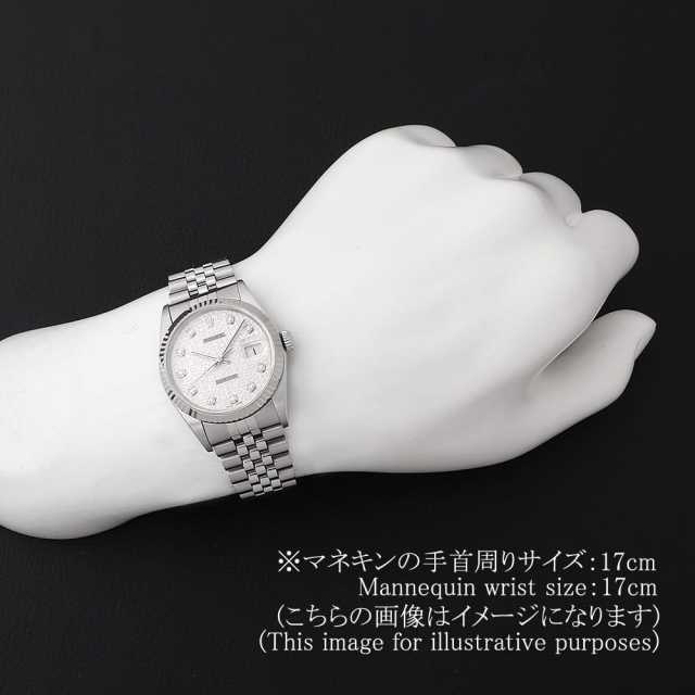 【正規品　ROLEX】デイトジャスト ダイヤ10P 116234G ブラック ROLEX（ロレックス）デイトジャスト 10Pダイヤ