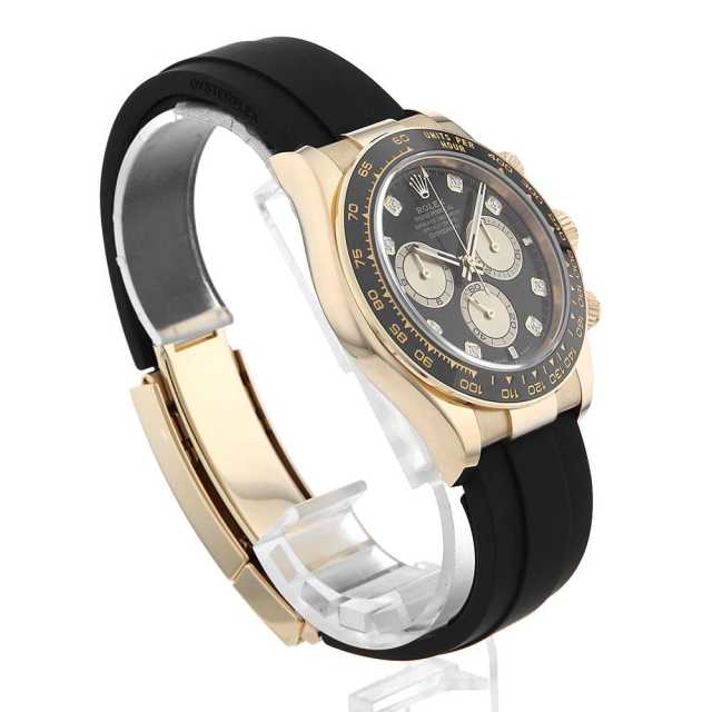 ロレックス　デイトナ掛け時計　シルバー　ブラック 126518LNG ブラック ROLEX（ロレックス）コスモグラフ デイトナ