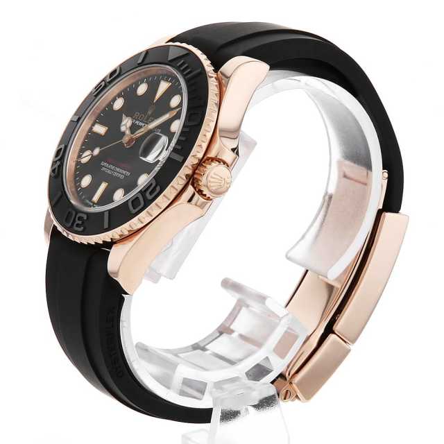 xmwさま専用出品❤ 268655 ブラック ROLEX（ロレックス）ヨットマスター37 中古