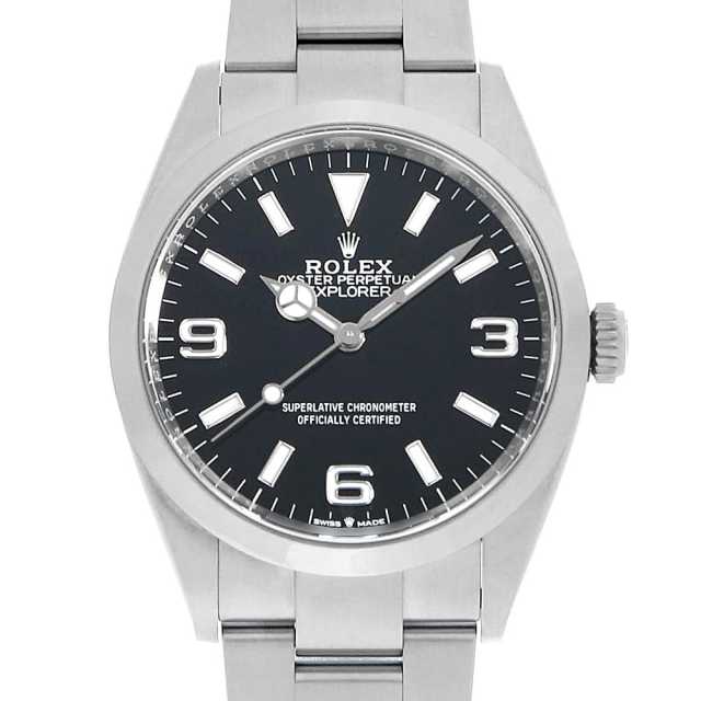 寛永通寳　約1.9キロ 124270 ブラック ROLEX（ロレックス）エクスプローラー36 中古