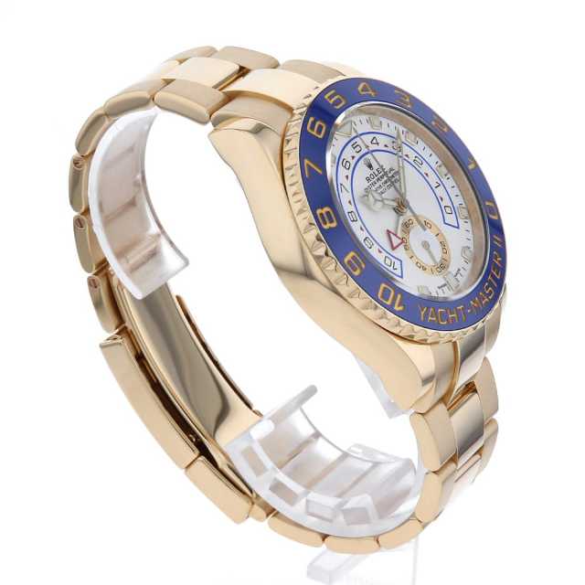 激安の 116688 ホワイト 新型 ROLEX（ロレックス）ヨットマスターII サッカーボール