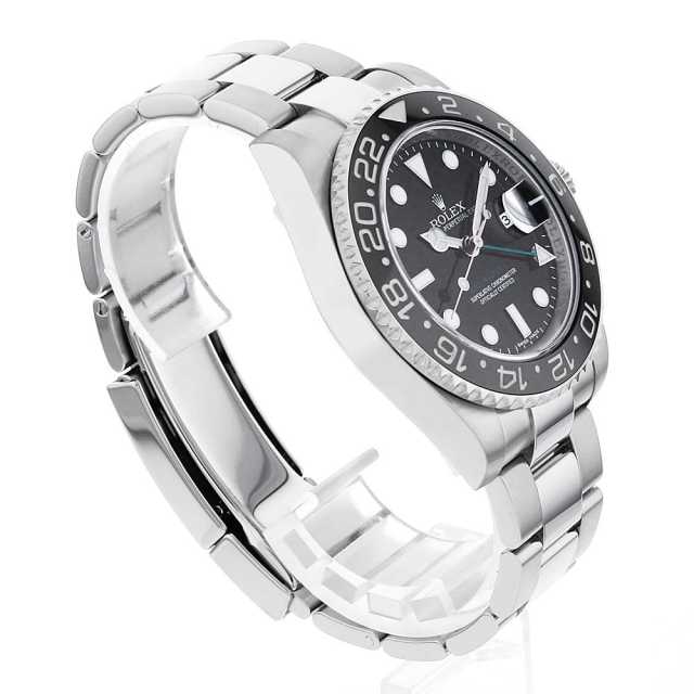 【純正品】ロレックス GMTマスター2 116710LN オイスターベルト ロレックス GMTマスターⅡ 116710LN ブラック 新品 | かめ吉