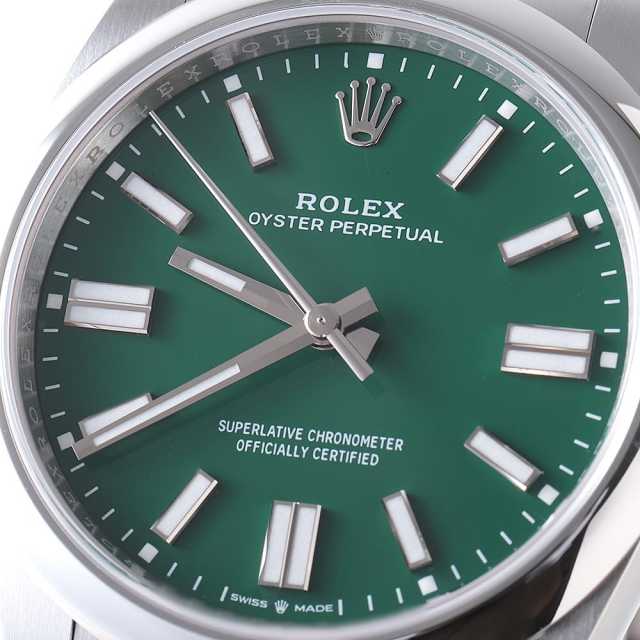 134300 グリーン ROLEX（ロレックス）オイスターパーペチュアル
