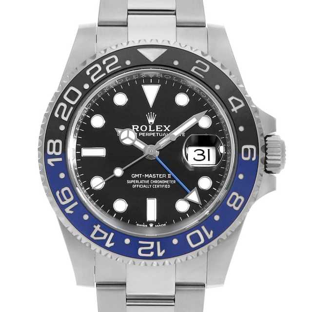 ぽん太様 126710BLNR ブラック ROLEX（ロレックス）GMTマスターII 中古