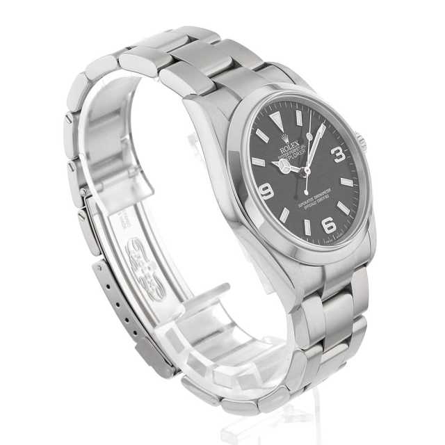 出品明日まで！ROLEX エクスプローラー1 114270 M番　付属品全て有 114270 ブラック ROLEX（ロレックス）エクスプローラーI 中古
