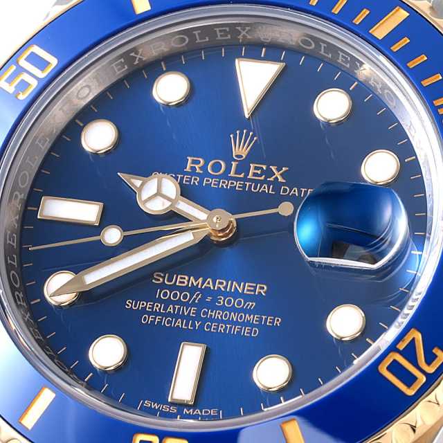ロレックス サブマリーナ 116613LB メンズ 中古