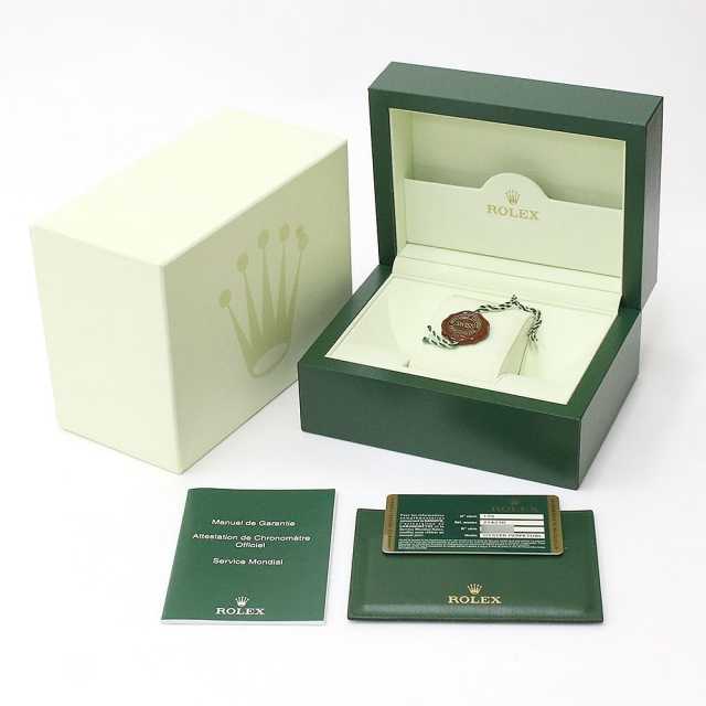 空箱　付属品セット ロレックス【ROLEX】エクスプローラー214270 214270 ブラック ROLEX（ロレックス）エクスプローラーI 前期型
