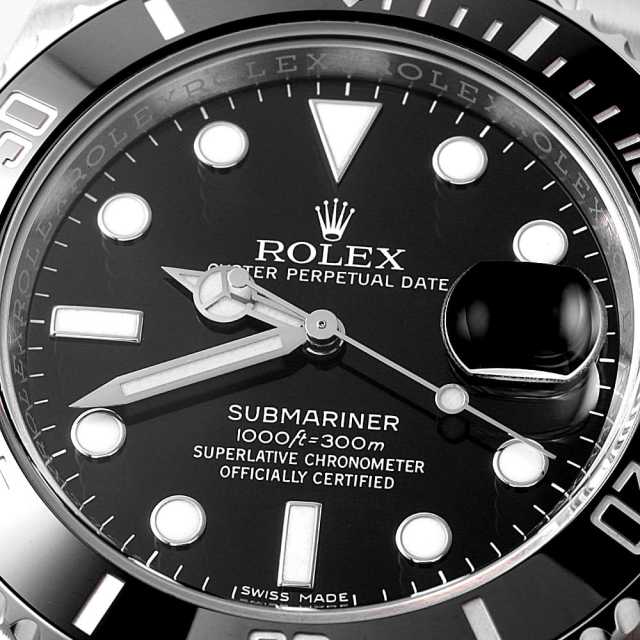116610LN ブラック ROLEX（ロレックス）サブマリーナ デイト