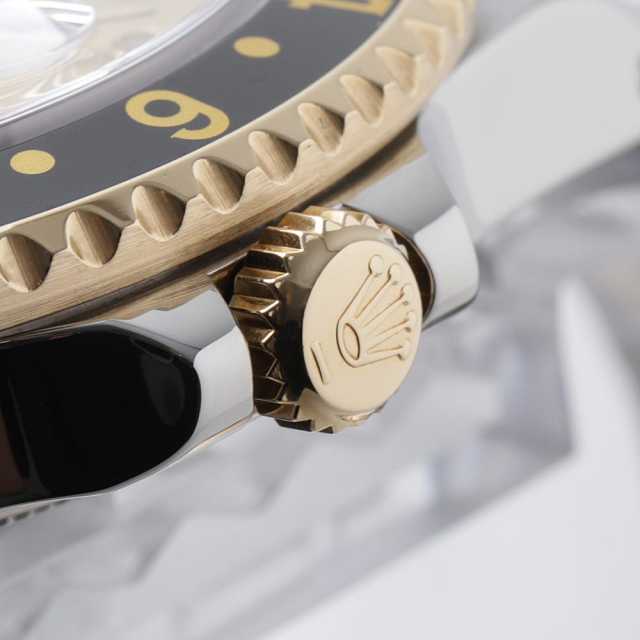 16713RG シャンパン ROLEX（ロレックス）GMTマスターII 8Pダイヤ 3P