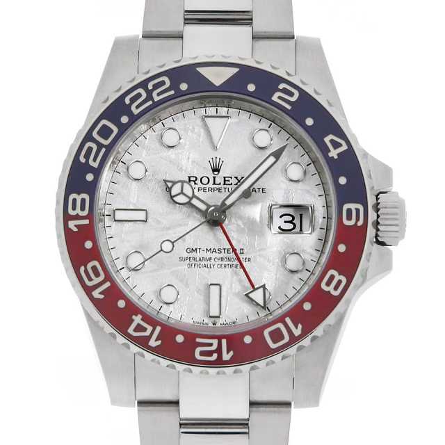 ロレックス GMTマスター 126719BLRO METEO メンズ 中古