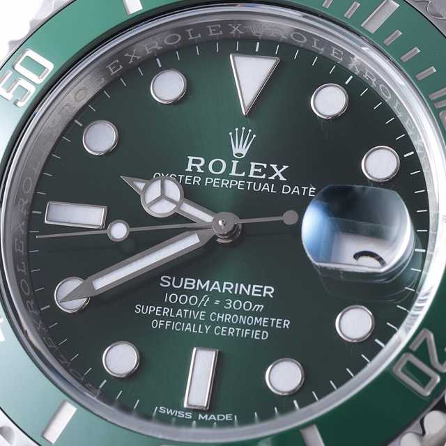 ROLEX サブマリーナボックス グリーン ロレックス 16610LV グリーンサブマリーナデイト 国際サービス