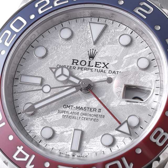 ロレックス GMTマスター 126719BLRO METEO メンズ 中古