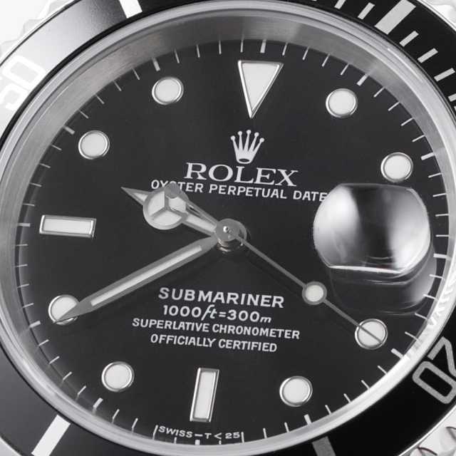 16610 ブラック ROLEX（ロレックス）サブマリーナ デイト 中古 | 東京