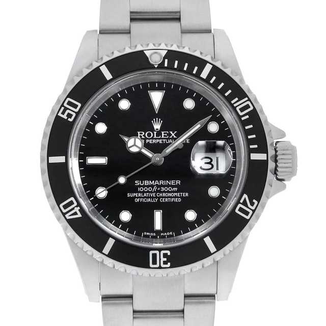 【値下げ】サブマリーナ ブラック 16610 ブラック ROLEX（ロレックス）サブマリーナ デイト 中古 | 東京