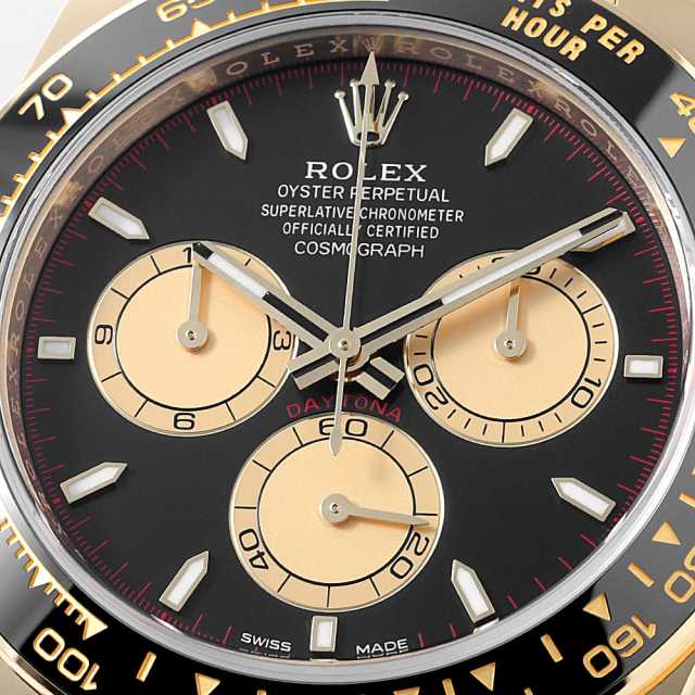 126518LN ブラック×ゴールド ROLEX（ロレックス）コスモグラフ