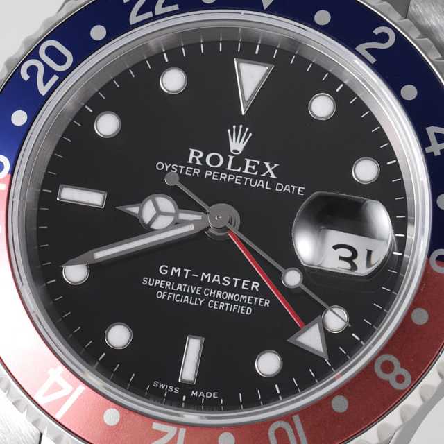 16700 ブラック ROLEX（ロレックス）GMTマスター 赤青ベゼル 中古