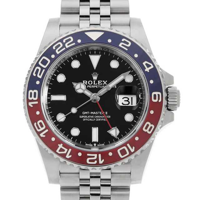 ロレックス GMTマスター 126710BLRO メンズ 中古