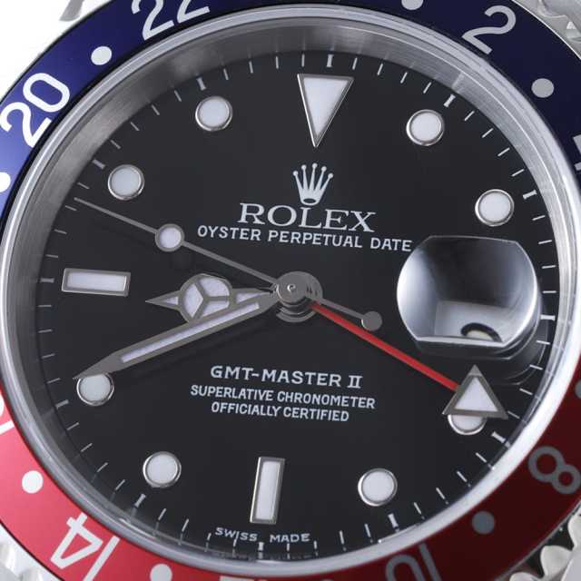16710 ブラック ROLEX（ロレックス）GMTマスターII 中古 | 東京・大阪