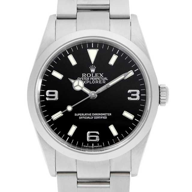 114270 ブラック ROLEX（ロレックス）エクスプローラーI 中古 | 東京