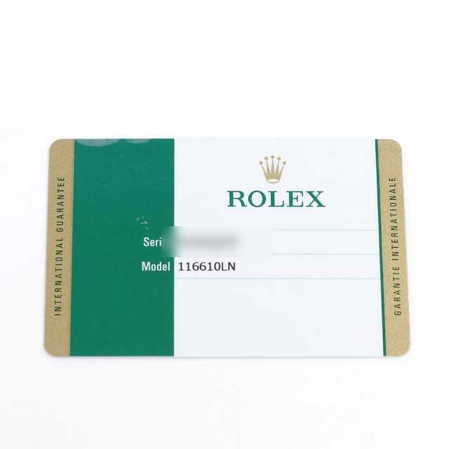 ロレックス サブマリーナ 116610LN メンズ 中古
