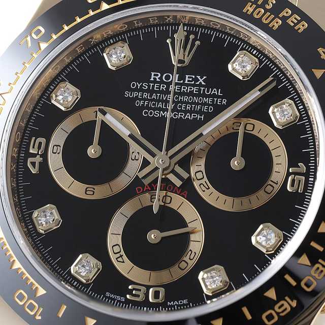 116518LNG ブラック ROLEX（ロレックス）コスモグラフ デイトナ 8P