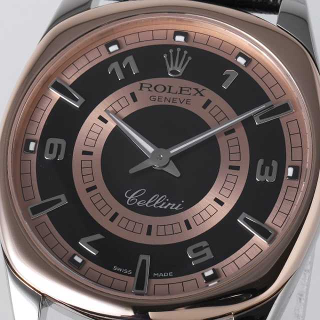 4243/9 ブラック×ゴールド ROLEX（ロレックス）チェリーニ ダナオス