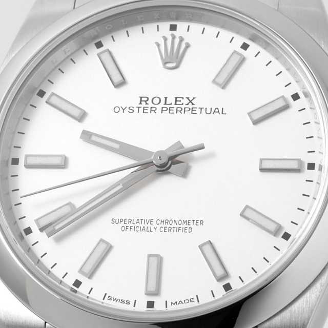 114300 シルバー ROLEX（ロレックス）オイスターパーペチュアル 39