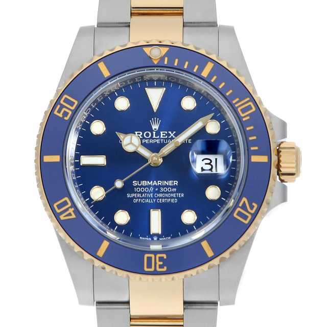 サブマリーナーデイト 126613LB [オイスターブレスレット ロイヤル
