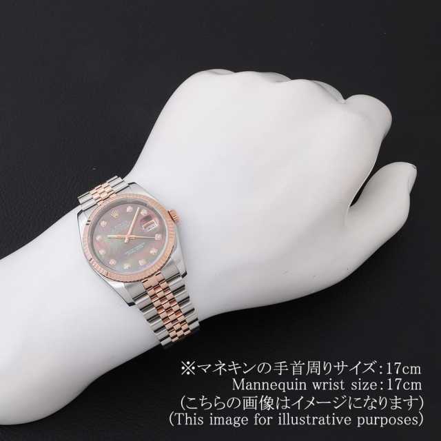 116231NG ブラックシェル ROLEX（ロレックス）デイトジャスト 10P
