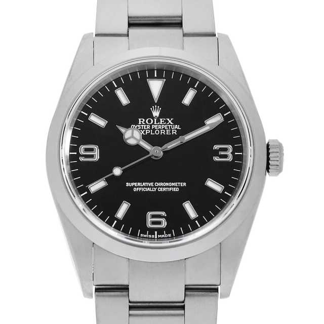 114270 ブラック ROLEX（ロレックス）エクスプローラーI 中古 | 東京