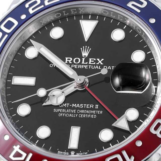 ロレックス GMTマスター 126710BLRO メンズ 中古