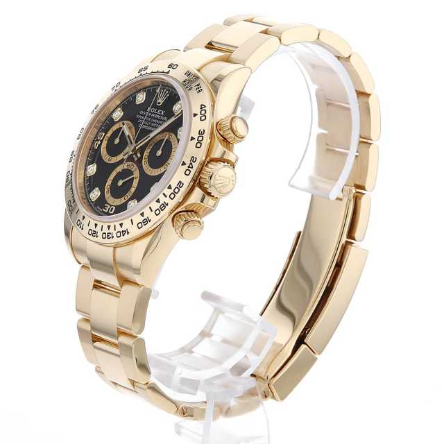116508G ブラック ROLEX（ロレックス）コスモグラフ デイトナ 8Pダイヤ