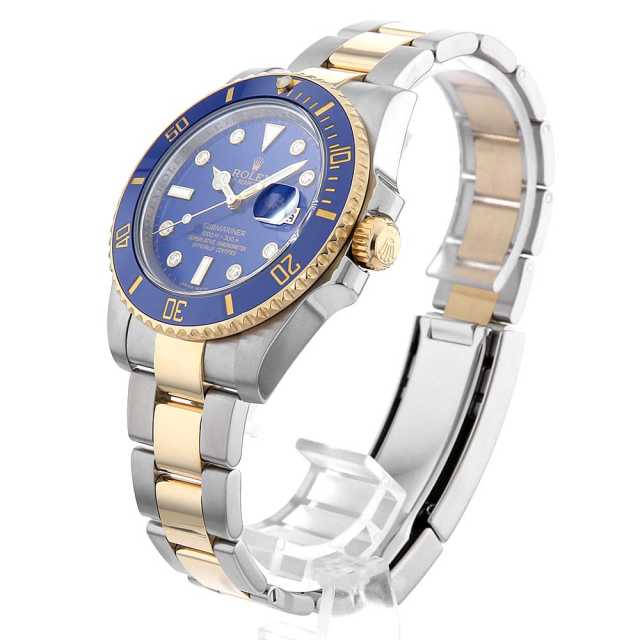 116613GLB ブルー ROLEX（ロレックス）サブマリーナ デイト 8Pダイヤ