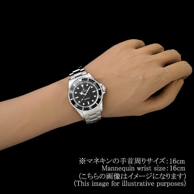 14060 ブラック ROLEX（ロレックス）サブマリーナ ノンデイト 中古