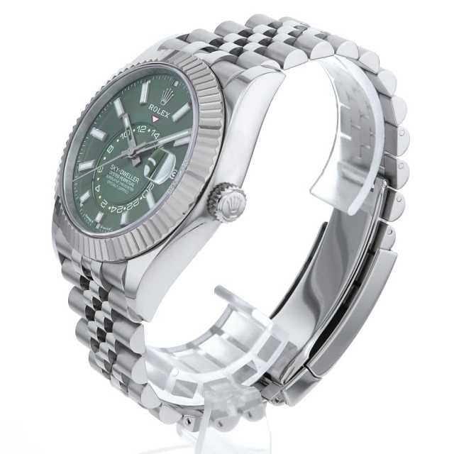 336934 ミントグリーン ROLEX（ロレックス）スカイドゥエラー 中古