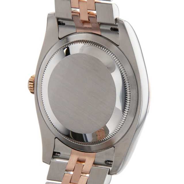 116231G ブラック ROLEX（ロレックス）デイトジャスト 10Pダイヤ 中古