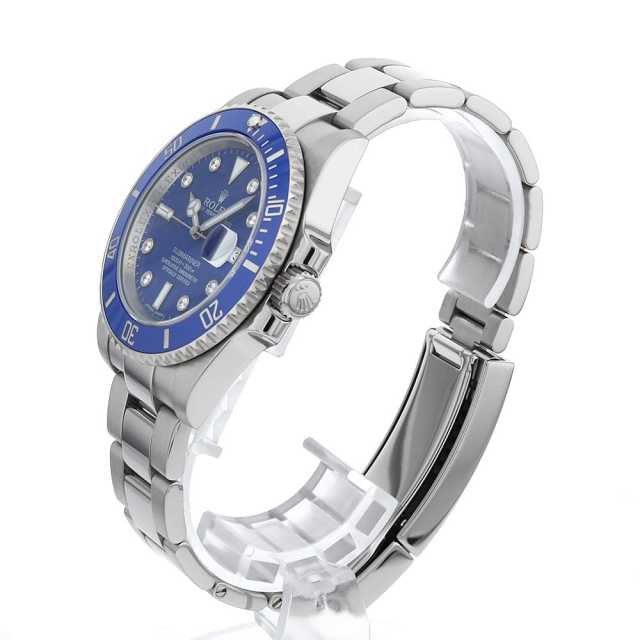 116619GLB ブルー ROLEX（ロレックス）サブマリーナ デイト 8Pダイヤ