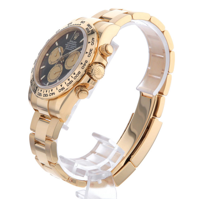 【中古】 ハーレムの夜 126508 ブラック×ゴールド ROLEX（ロレックス）コスモグラフ デイトナ