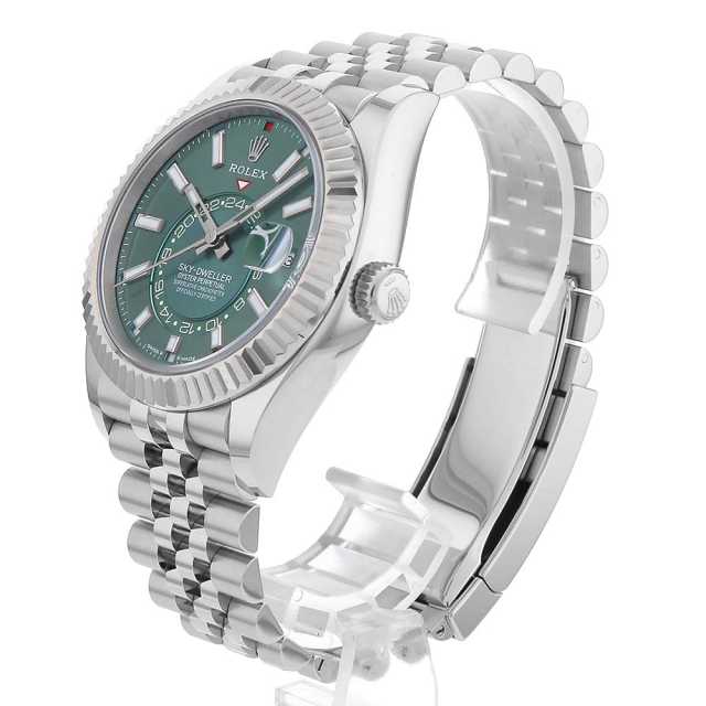 336934 ミントグリーン ROLEX（ロレックス）スカイドゥエラー 中古