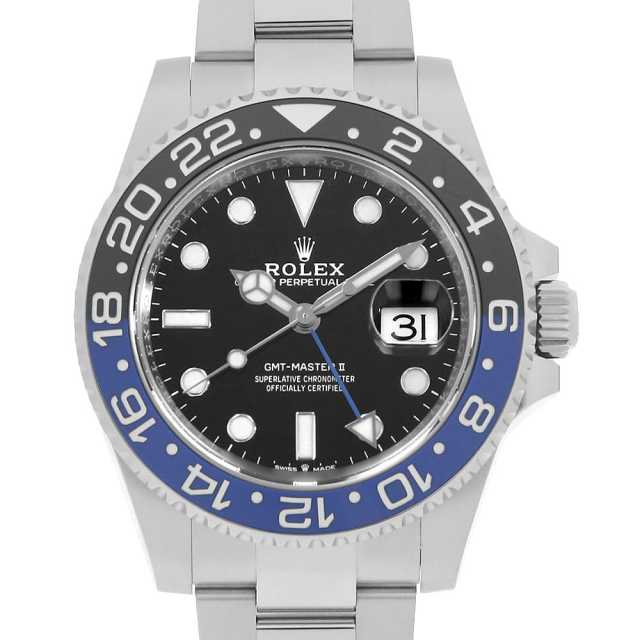 ロレックス GMTマスター 126710BLNR メンズ 中古