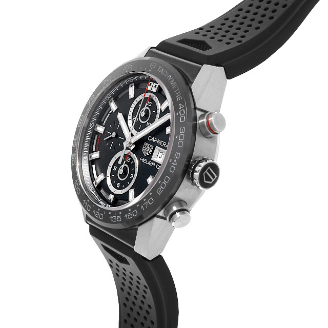 タグホイヤー カレラ キャリバーホイヤー01 クロノグラフ CAR201Z.FT6046 中古 メンズ