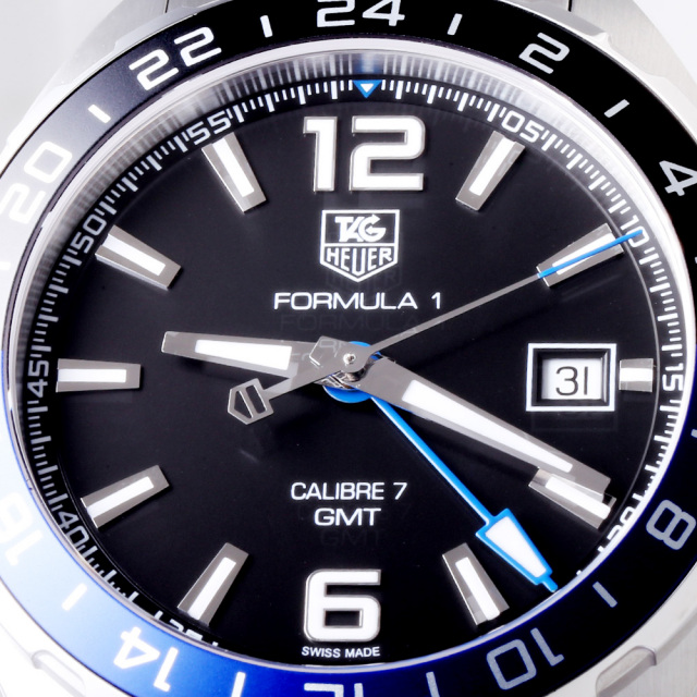 ほぼ未使用‼️完動品【TAG HEUER】WAZ211A フォーミュラー1 GMT TAG Heuer Formula 1 - Steel - 41 mm | TAG Heuer US