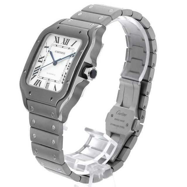 WSSA0089 シルバー Cartier（カルティエ）サントス ドゥ カルティエ LM