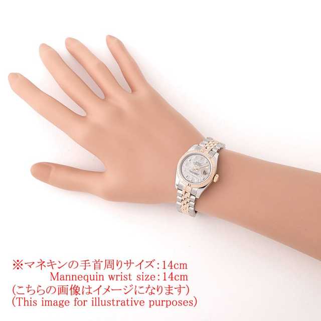 ロレックス デイトジャスト 179171G METEO レディース 中古