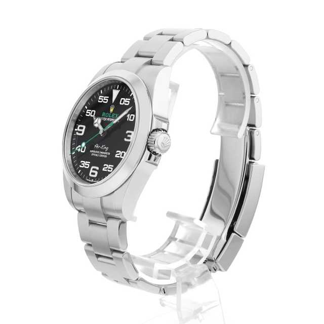 126900 ブラック ROLEX（ロレックス）エアキング 中古 | 東京・大阪の
