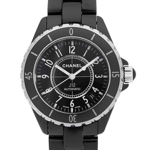 ☆訳あり  シャネル J12 黒セラミック H0685 メンズ 【中古】 H0685 ブラック CHANEL（シャネル）J12 黒セラミック 中古 | 東京