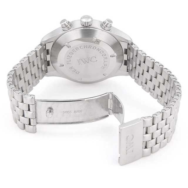 IW370607(3706-07) ブラック IWC メカニカルフリーガークロノ 中古